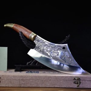 Ancien Couteau Chinois Traditionnel