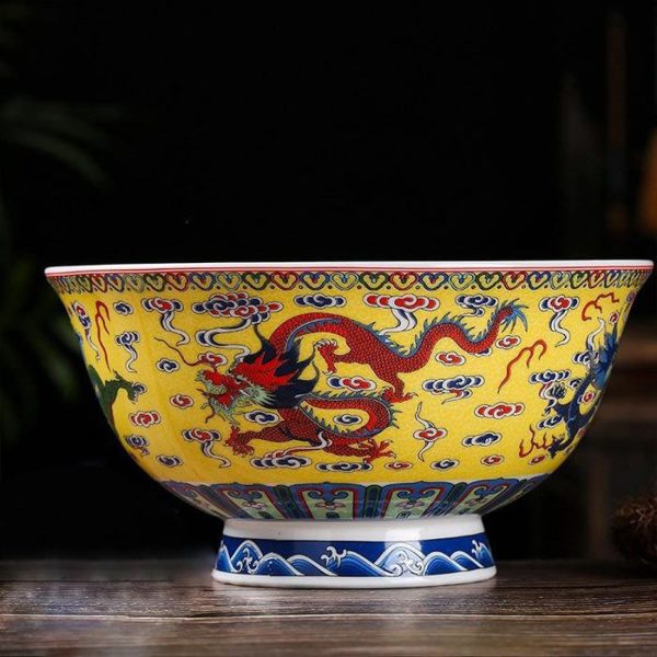 Bol Dragon Asiatique Chinois