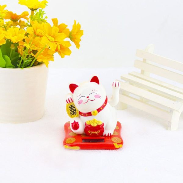 Chat chanceux Chinois Rouge
