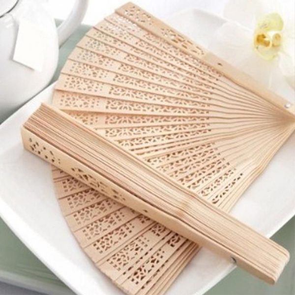 Éventail Chinois en Bois