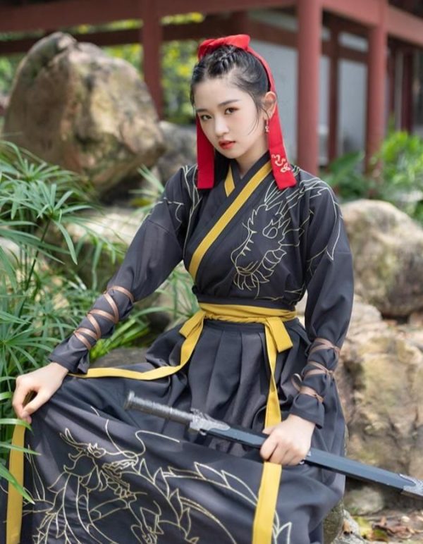 Hanfu Guerrière