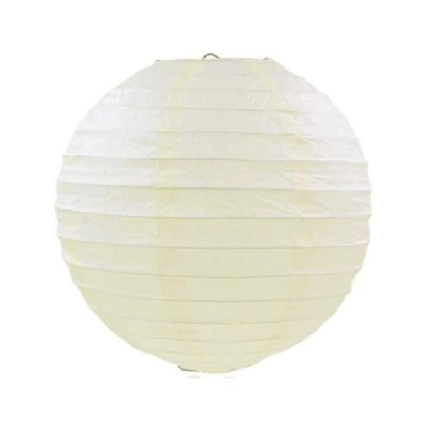 Lanterne Chinoise Blanc Cassé