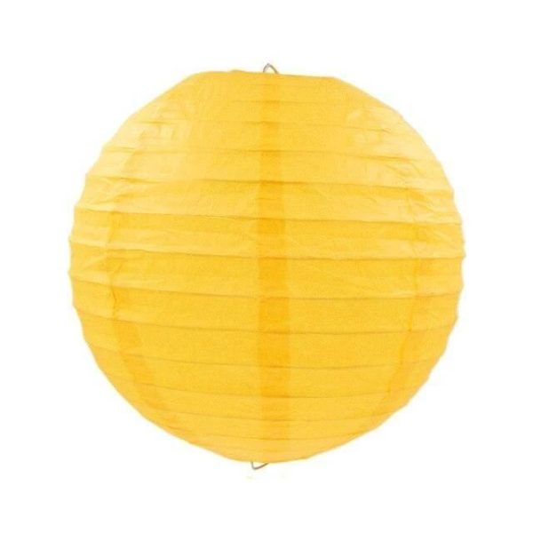 Lanterne Chinoise Jaune