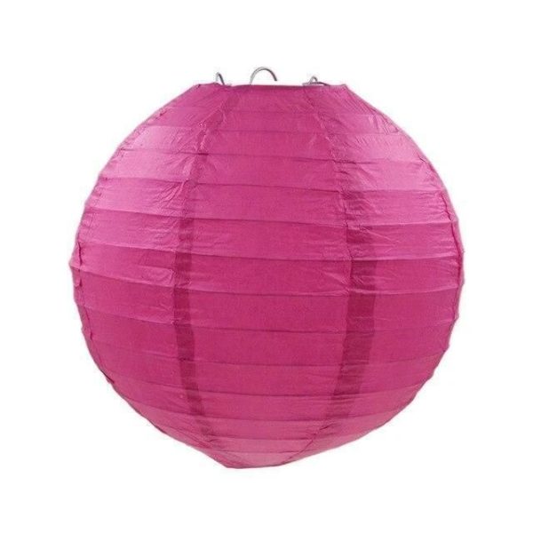 Lanterne Chinoise Rose Fuchsia