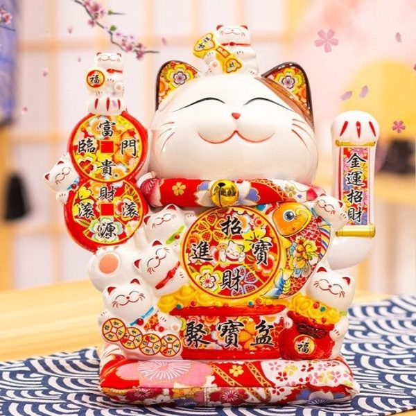 Neko Maneki Chat Chinois