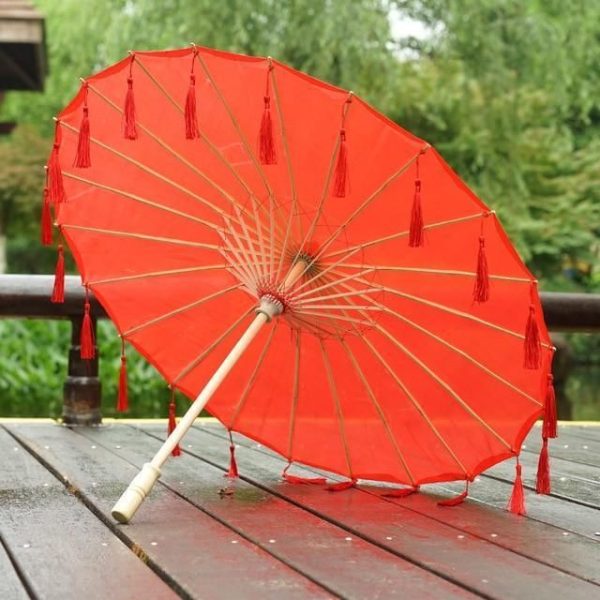 Ombrelle Chinoise Rouge