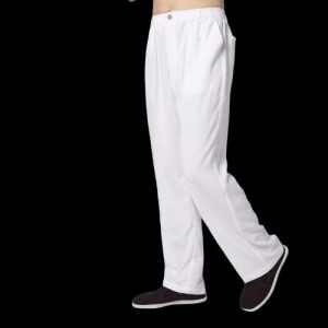 Pantalon Chinois Blanc
