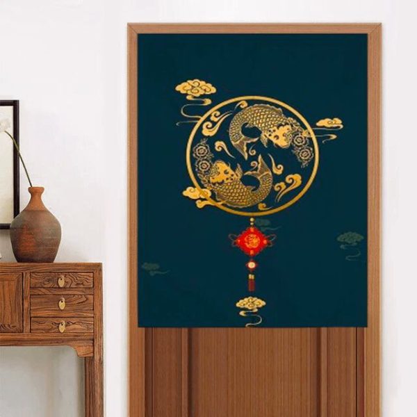 Rideaux Chinois Poissons