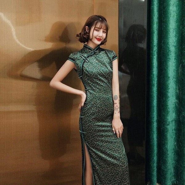 Robe Chinoise Col Mao