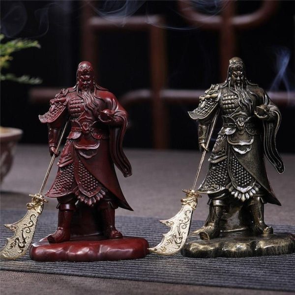Statue Chinoise Guan Yu en Résine