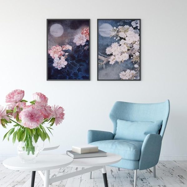 Tableau Chinois Lune
