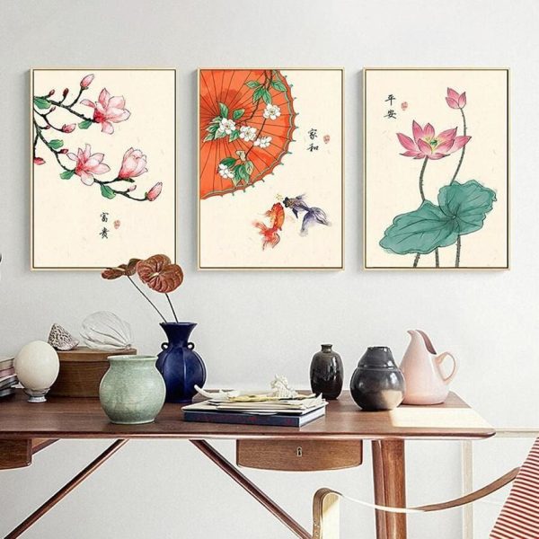 Tableau Chinois Rétro