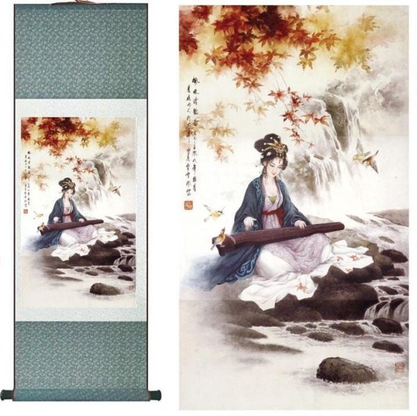 Tableau Chinois Femme