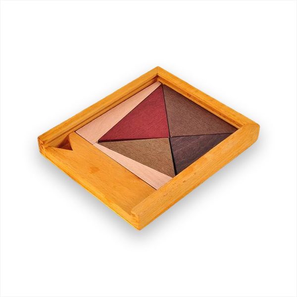 Tangram puzzle 5 pièces
