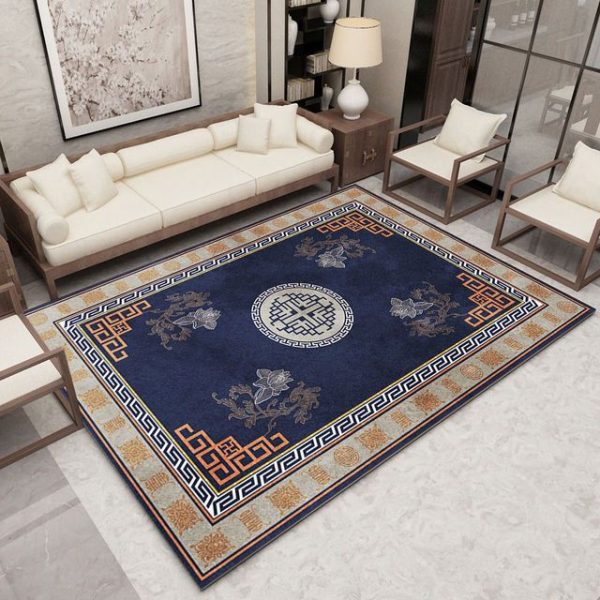 Tapis Chinois Bleu