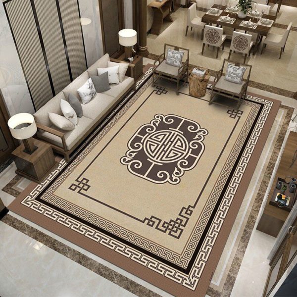 Tapis Chinois Fibres Synthétiques