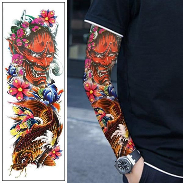 Tatouage Chinois Coloré