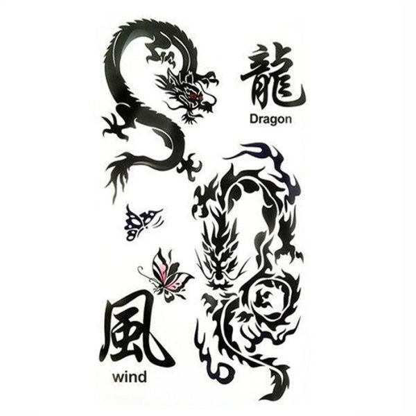 Tatouage Chinois pour la nuque