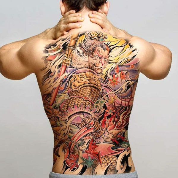 Tatouage Chinois Sun Wukong Mythologique