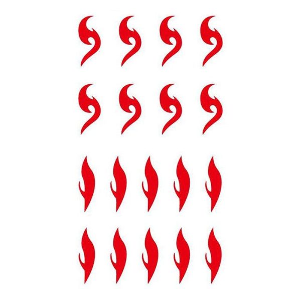 Tatouage Rouge Style Chinois