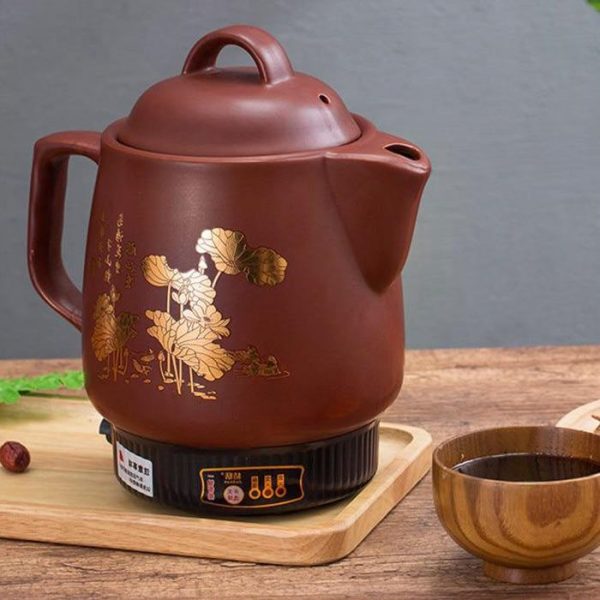 Théière Chinoise Rouge Électrique