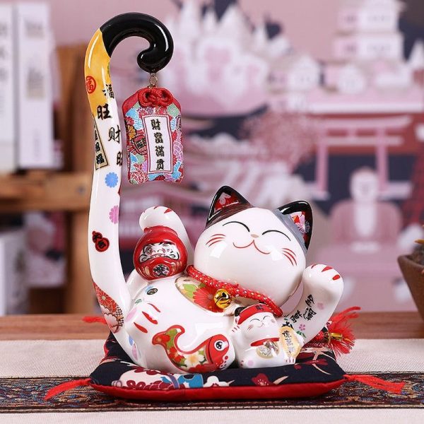 Tirelire Félin Chinois