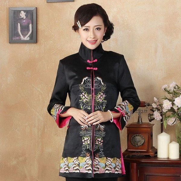 veste chinoise élégante pour femme