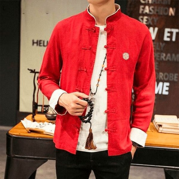 Veste Chinoise Homme Mode