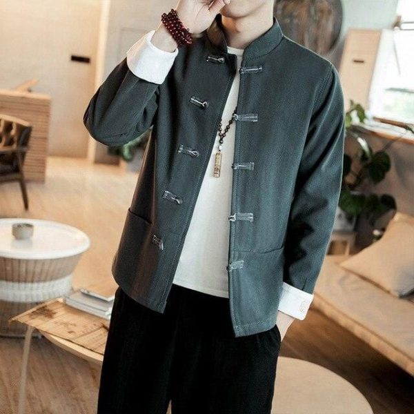 Veste Chinoise Homme Simple